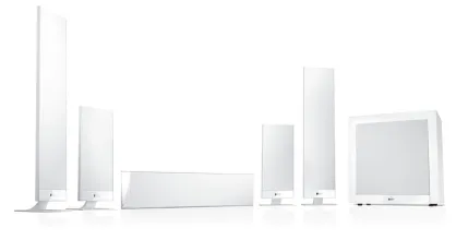 Kef T205 Zestaw głośników kina domowego, biały