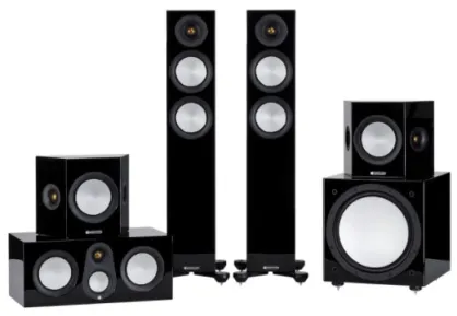 Monitor Audio Silver 200 7G Cinema 5.1 Set Zestaw kina domowego