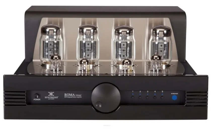 Synthesis Roma 510 AC Wzmacniacz stereo lampowy All Black